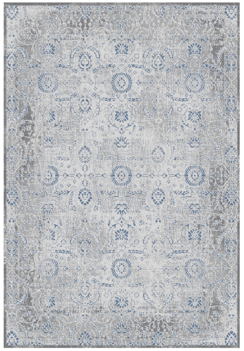 Dywan 140x200 Latina CM67A d.grey/blue